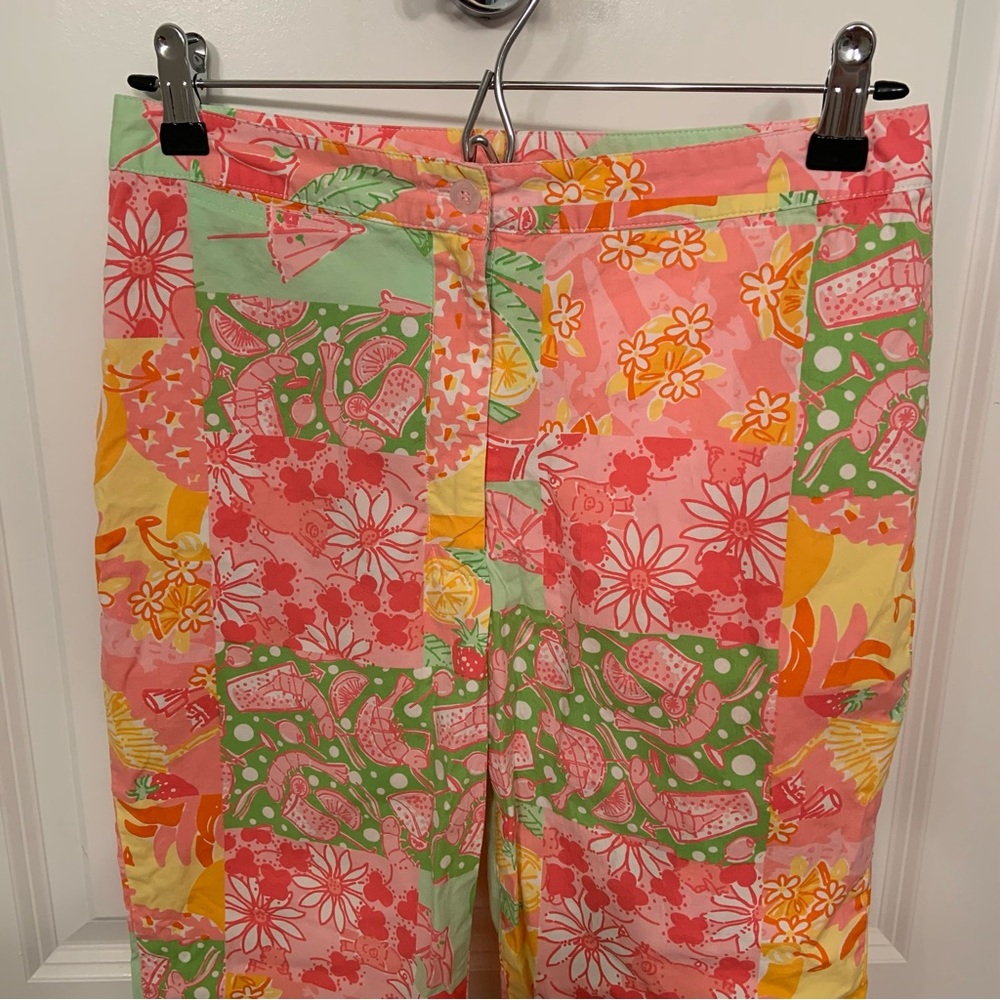 Lilly Pulitzer Patchwork Capri Pants - image 3